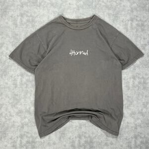 4Hunnid YG grey graphic streetwear short sleeve tshirt mens Medium